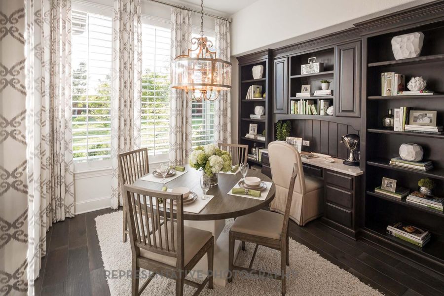 Furnished interior view inside a new home in Briarley, Montgomery (Image 2).