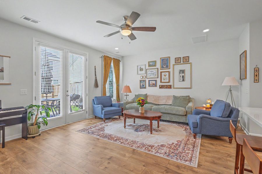 Furnished interior view inside a new home in , Summerville (Image 10).