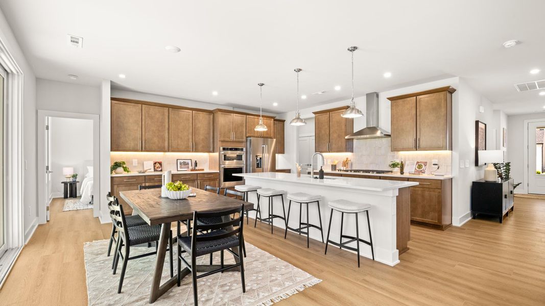 Open-concept living creates cohesive spaces perfect for entertaining Open-concept living creates cohesive spaces perfect for entertaining