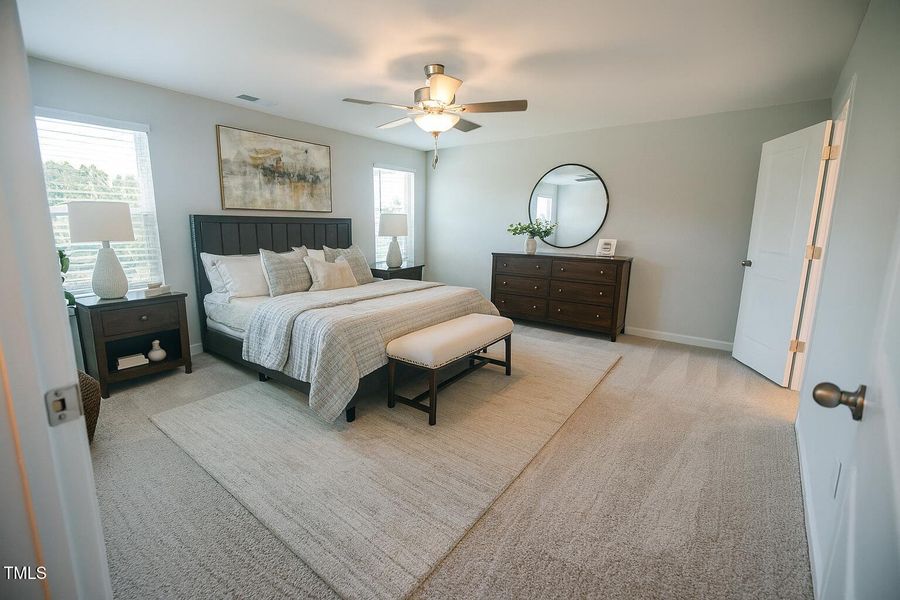 Furnished interior view inside a new home in Tobacco Road, Angier (Image 140). Furnished interior view inside a new home in Tobacco Road, Angier (Image 140).