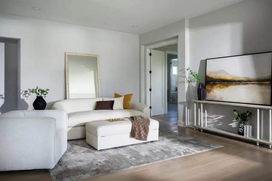 Furnished interior view inside a new home in City Homes - South Tampa, Tampa (Image 9).