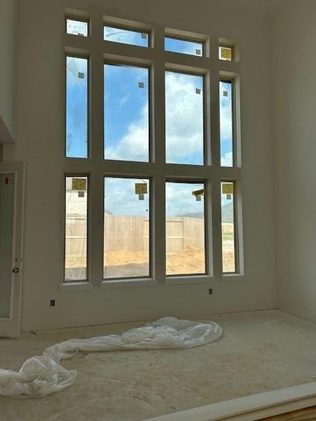 In-progress construction of a new home in Sienna 45', 50', Missouri City, TX (Image 10).