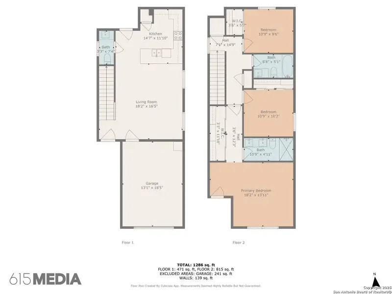 2D floor plan layout of this home in , San Antonio, TX (Image 3). 2D floor plan layout of this home in , San Antonio, TX (Image 3).