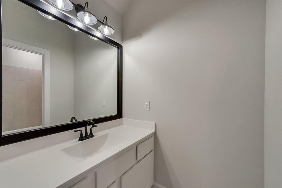 Furnished interior view inside a new home in Meridiana, Manvel (Image 9).
