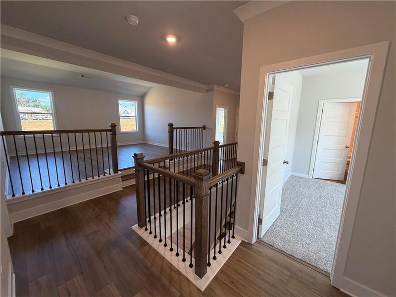 Furnished interior view inside a new home in Mallard’s Landing, Jefferson (Image 8).