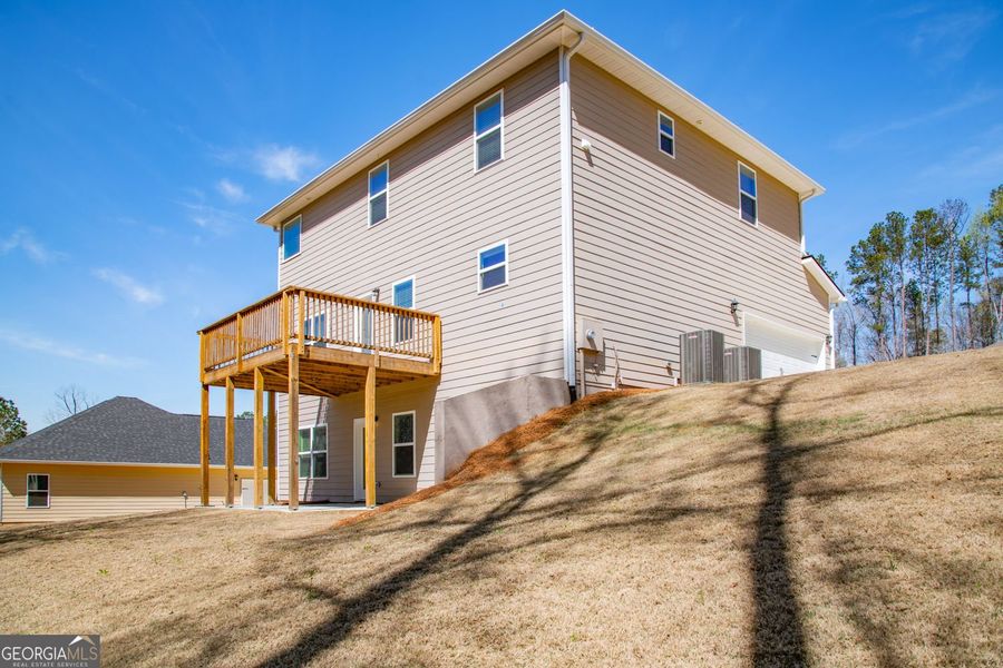 Front exterior of a new home in Carson's Walk, Macon, GA, highlighting curb appeal (Image 15).