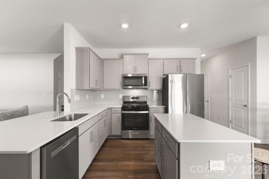 Furnished interior view inside a new home in Secrest Commons, Monroe (Image 13). Furnished interior view inside a new home in Secrest Commons, Monroe (Image 13).