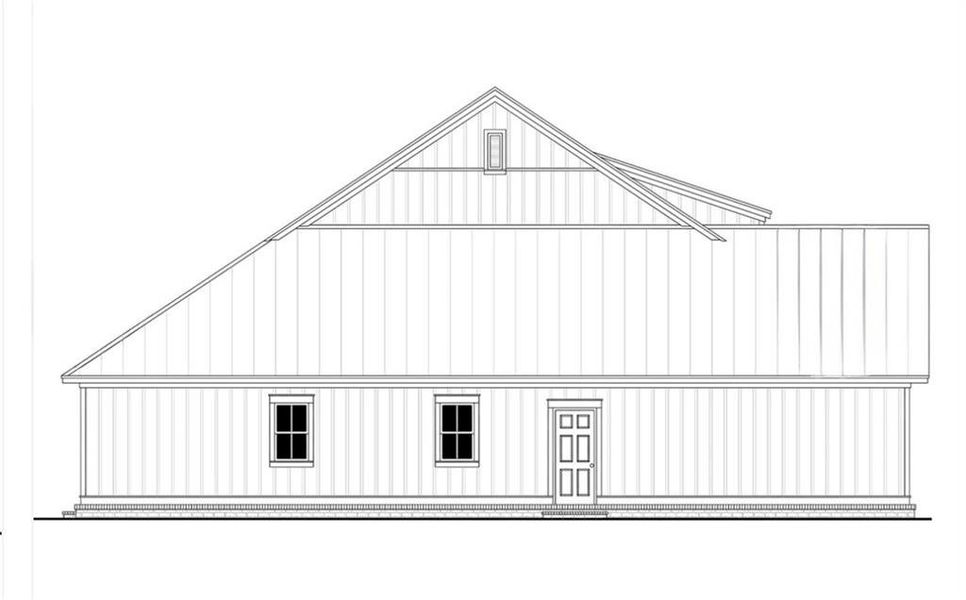 Exterior rendering of this home design in , Calhoun, GA (Image 7).