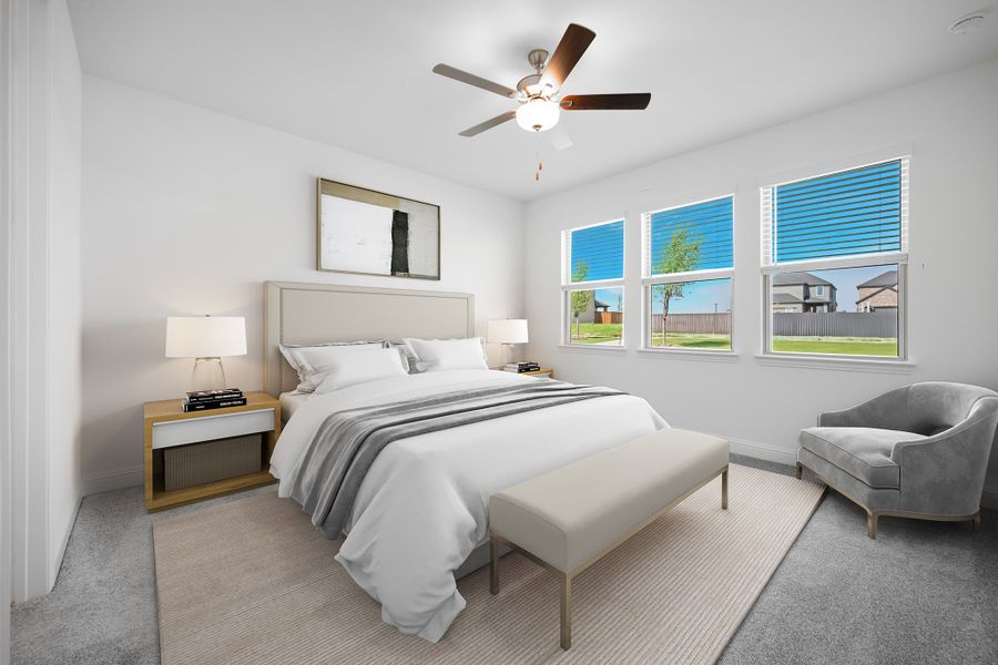 Representative furnished interior of a home built from the Tartini by Taylor Morrison in North Sky Celina, Celina (Image 6). Representative furnished interior of a home built from the Tartini by Taylor Morrison in North Sky Celina, Celina (Image 6).