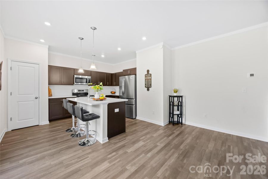Furnished interior view inside a new home in Orchard Creek, Charlotte (Image 18).