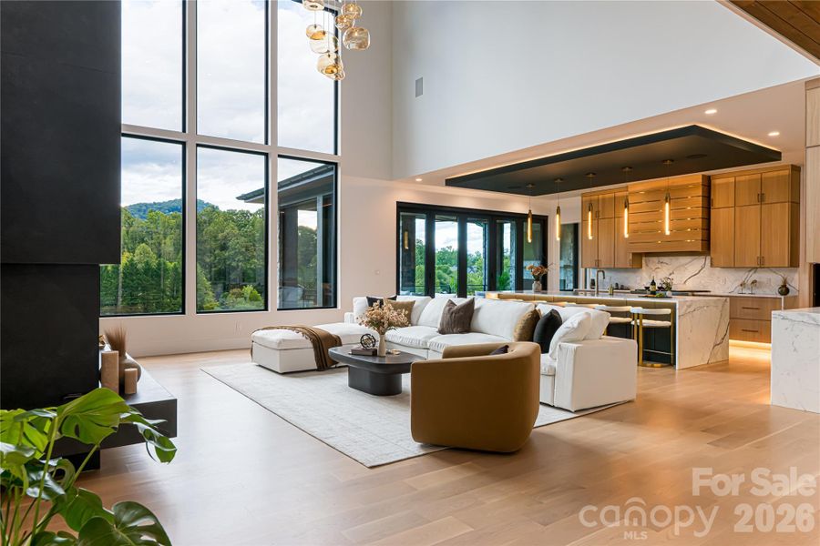 Furnished interior view inside a new home in , Arden (Image 22).