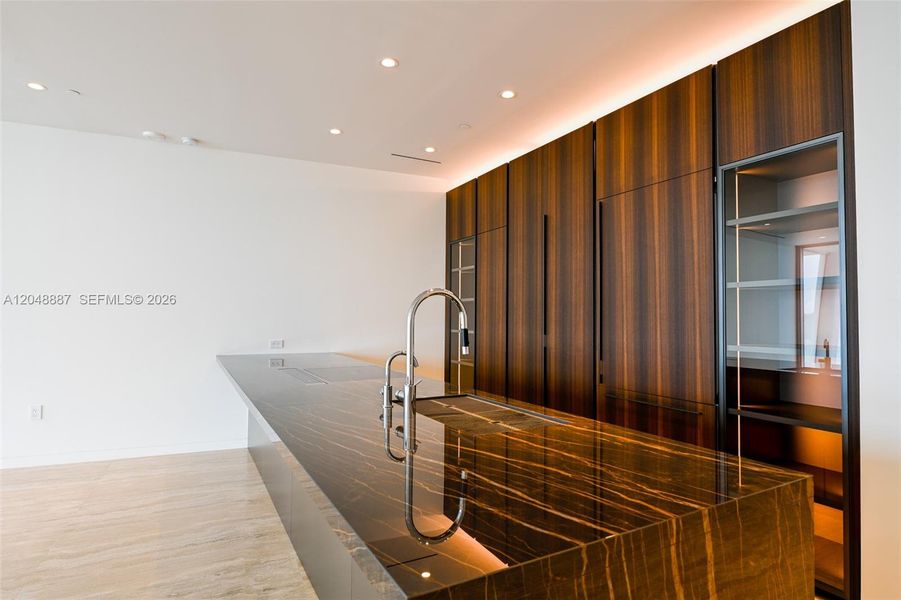 Furnished interior view inside a new home in , Miami (Image 4). Furnished interior view inside a new home in , Miami (Image 4).