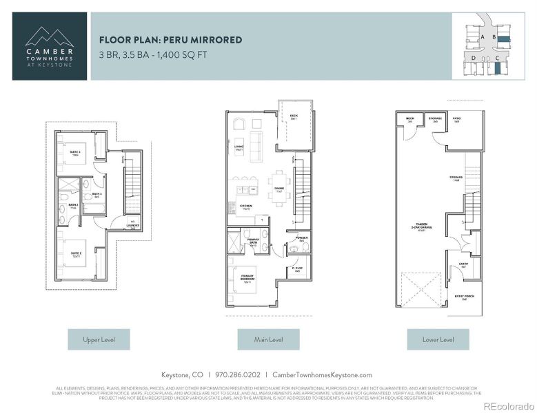B-3 floor plan
