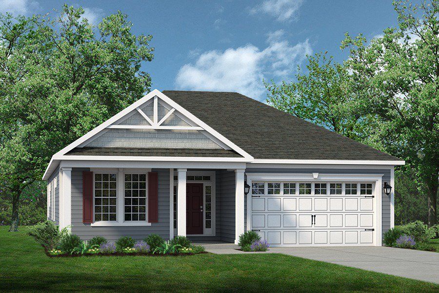 Representative exterior photo of a completed home built from the The Boardwalk by Chesapeake Homes in Coastal Club of the Carolinas, Calabash, NC (Image 22).