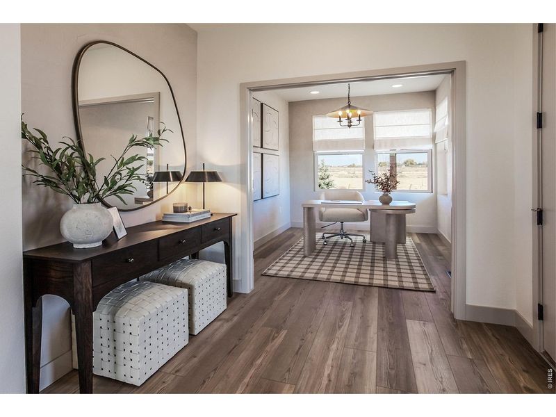 Furnished interior view inside a new home in , Windsor (Image 5).
