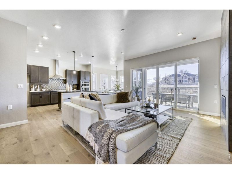 Furnished interior view inside a new home in , Broomfield (Image 6).