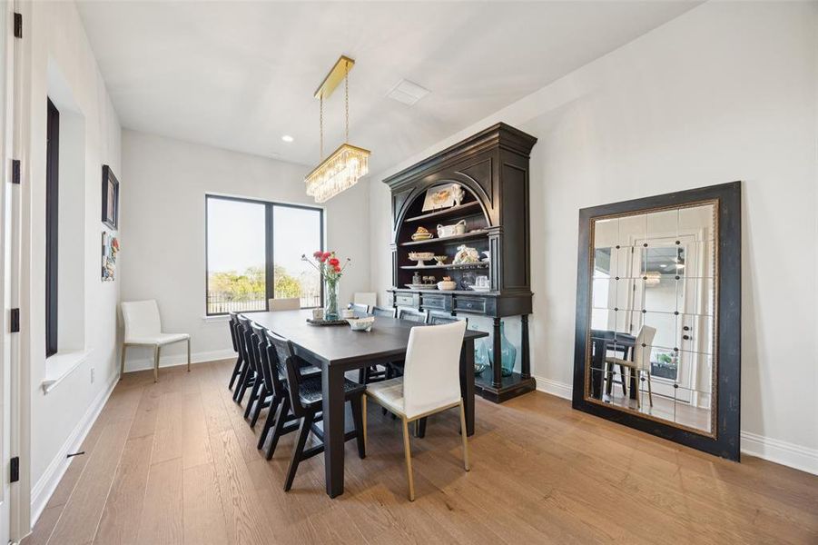 Furnished interior view inside a new home in , Frisco (Image 16).