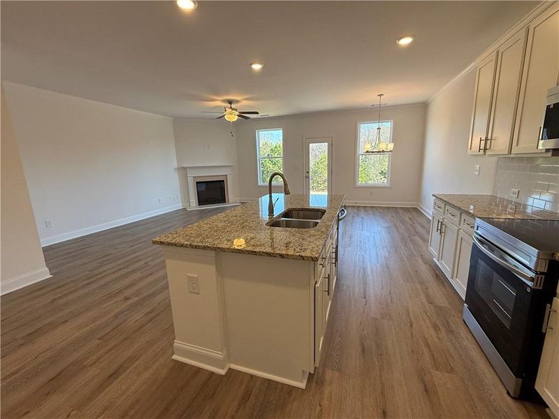 Furnished interior view inside a new home in Somerset at Riverbrook, Gainesville (Image 6).