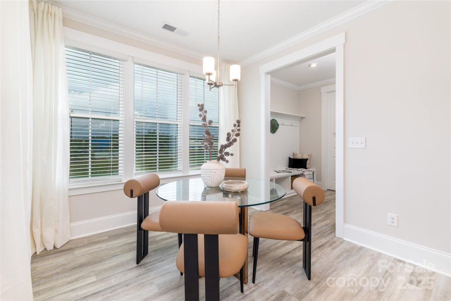 Furnished interior view inside a new home in Riverwalk, Rock Hill (Image 14).