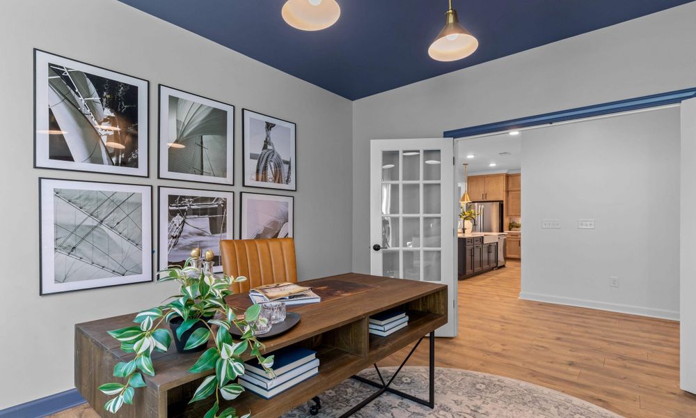 Representative furnished interior of a home built from the The Surfrider by Chesapeake Homes in The Willows, Loris (Image 30).