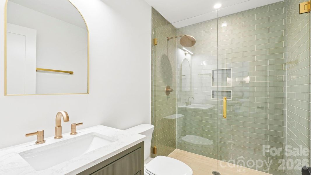 Furnished interior view inside a new home in , Charlotte (Image 43).