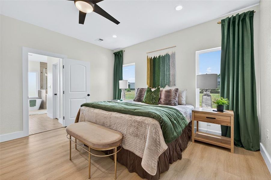 Furnished interior view inside a new home in , Sadler (Image 11). Furnished interior view inside a new home in , Sadler (Image 11).