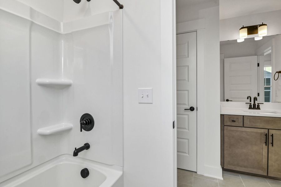 Furnished interior view inside a new home in Clubside Reserve at Summerlake, Lexington (Image 32).
