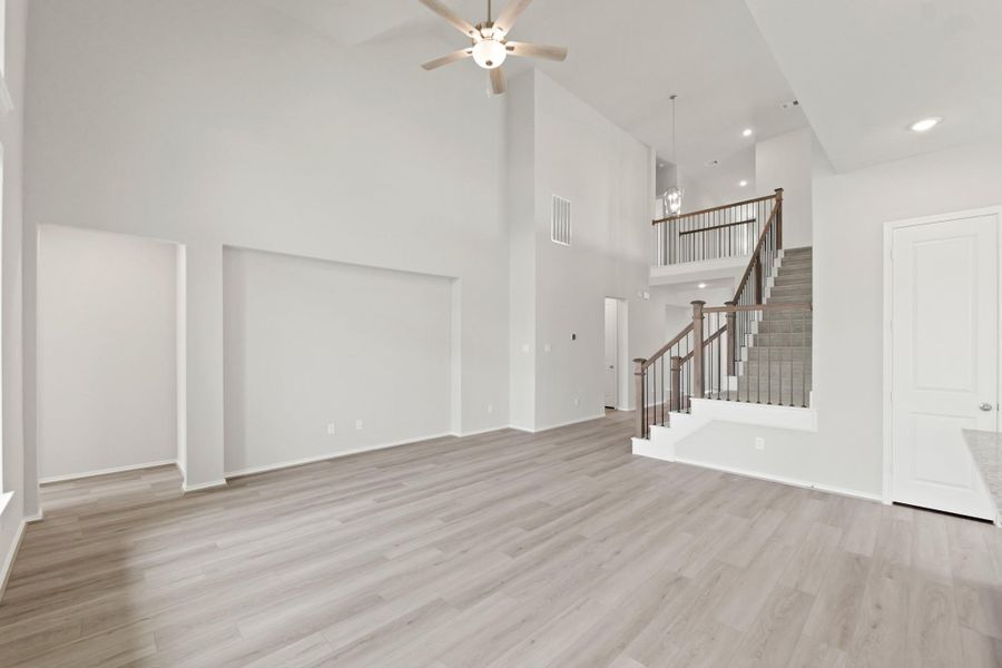 Spacious, unfurnished interior of a new home in The Trails, New Caney (Image 22). Spacious, unfurnished interior of a new home in The Trails, New Caney (Image 22).