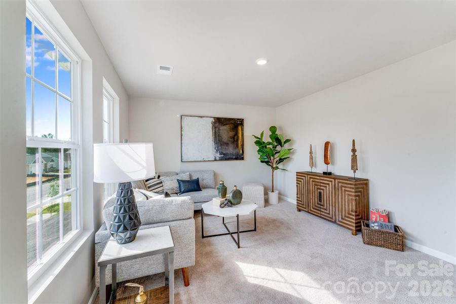 Furnished interior view inside a new home in Walkers Mill, Edgemoor (Image 20).