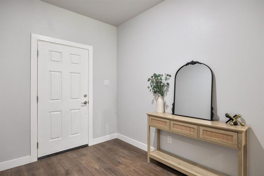 Furnished interior view inside a new home in , Dallas (Image 11).