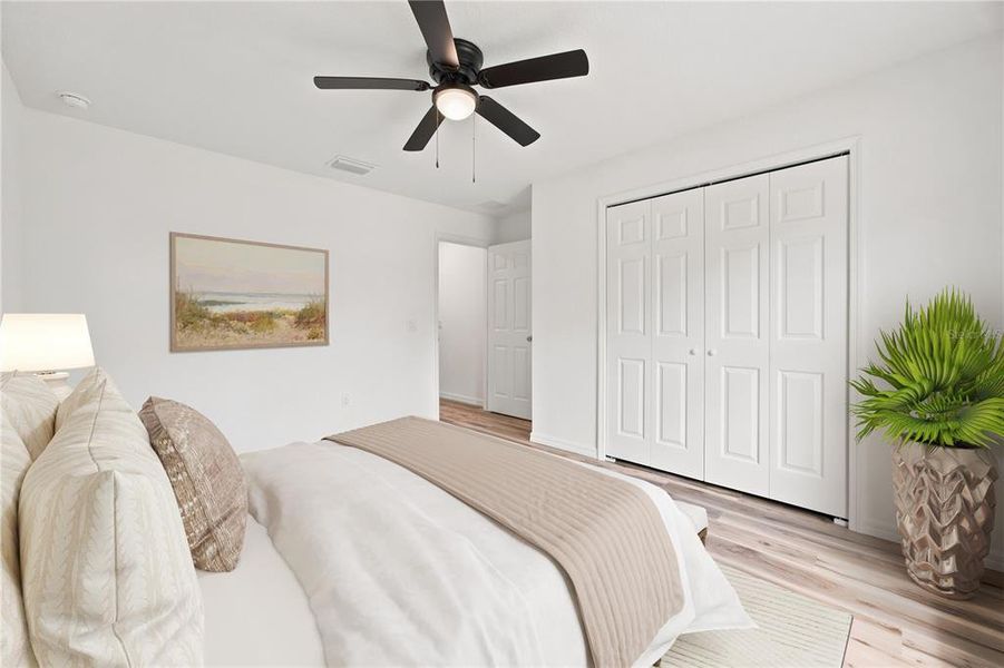 Furnished interior view inside a new home in , Ocala (Image 8).