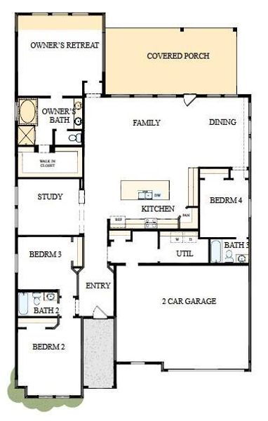 The success of a floor plan is the way you can move through it…You’ll be amazed at how well this home lives…We call it traffic patterns.