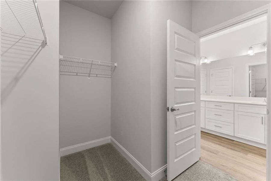 Spacious, unfurnished interior of a new home in The Fields of Walnut Creek, Pendergrass (Image 21).