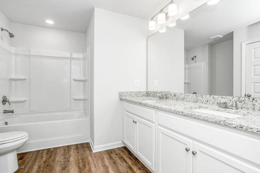 Furnished interior view inside a new home in , Macon (Image 6).