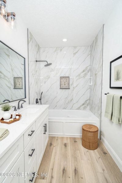 Furnished interior view inside a new home in , Macclenny (Image 37).