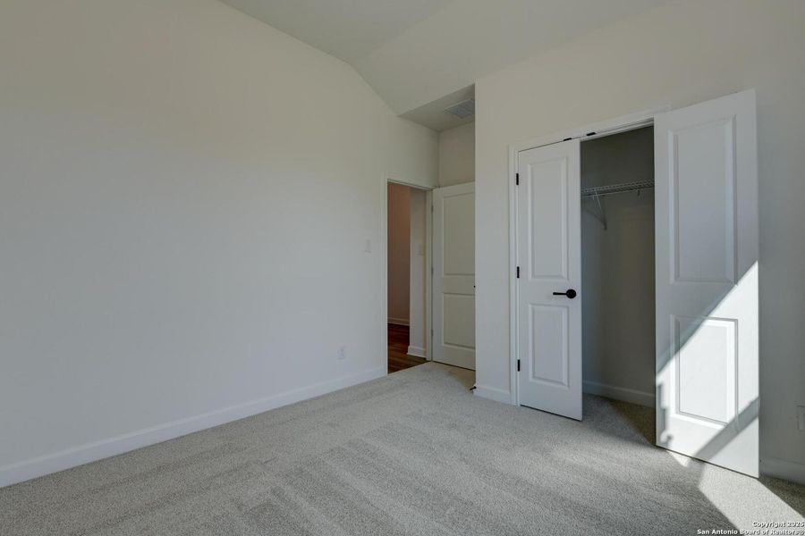 Spacious, unfurnished interior of a new home in Megan's Landing 50's, Castroville (Image 28). Spacious, unfurnished interior of a new home in Megan's Landing 50's, Castroville (Image 28).