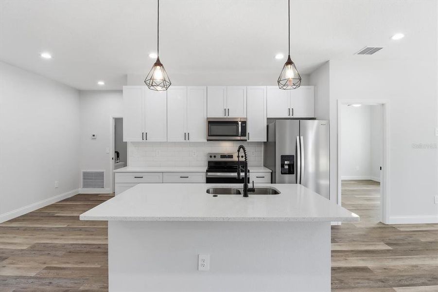 Furnished interior view inside a new home in , Citrus Springs (Image 6).