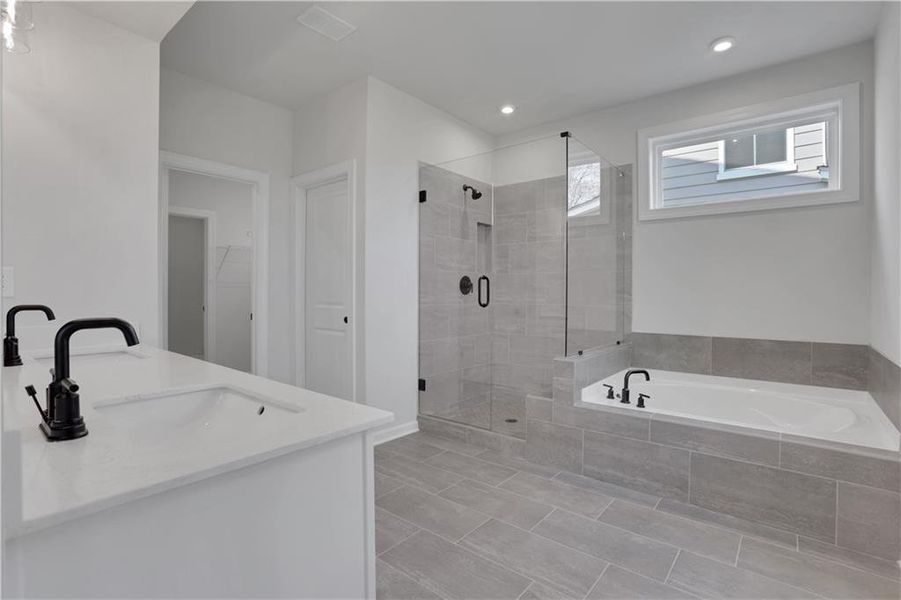 Furnished interior view inside a new home in Poppy at GreenHouse, Marietta (Image 4).