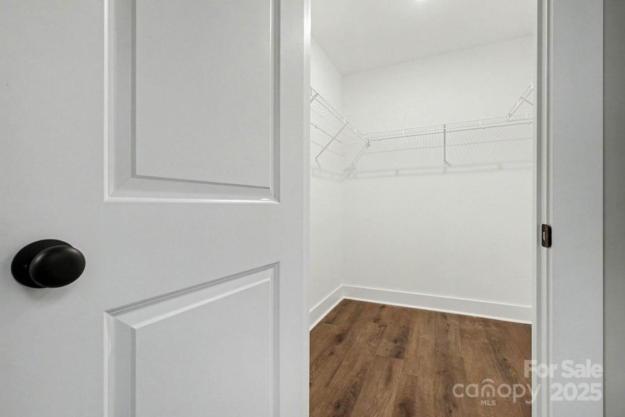 primary walk in closet