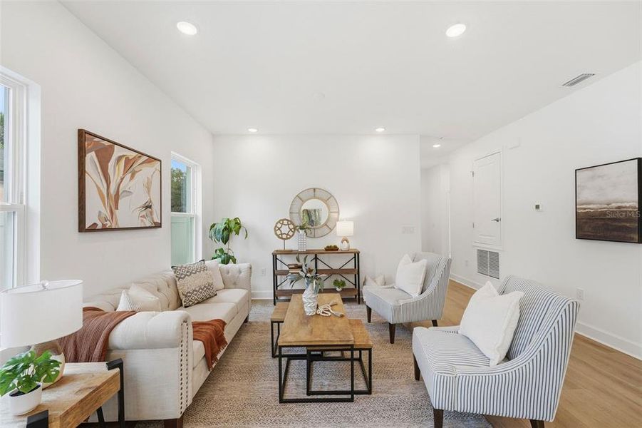 Furnished interior view inside a new home in , Sanford (Image 29).