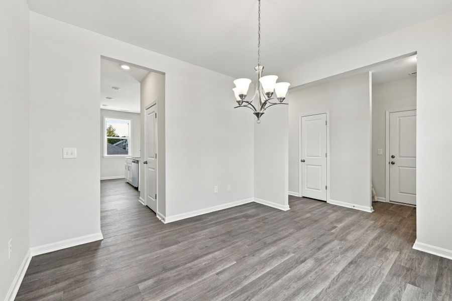 Spacious, unfurnished interior of a new home in Neill's Pointe, Angier (Image 27).
