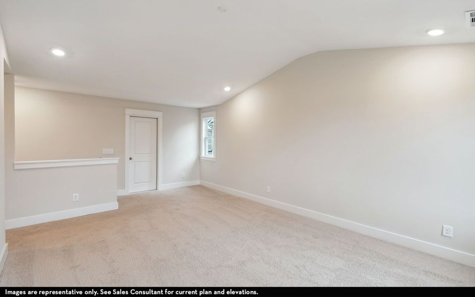 Spacious, unfurnished interior of a new home in The Retreat at Norman Farm, Hendersonville (Image 20).