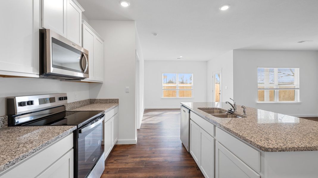 Furnished interior view inside a new home in Hillcrest Landing, McDonald (Image 7).