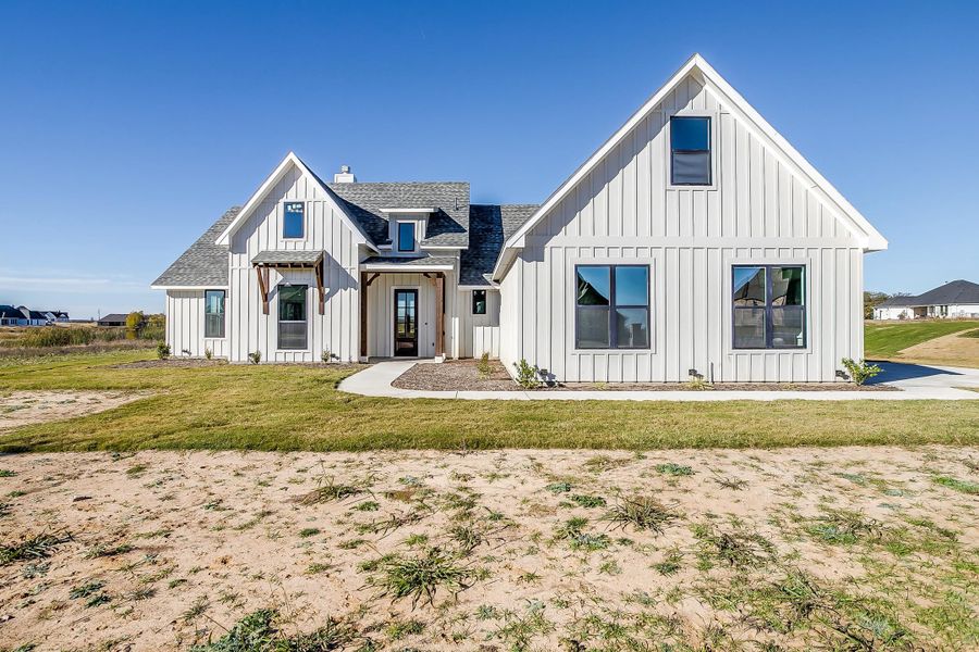 Representative exterior photo of a completed home built from the Augusta Court by Trinity Classic Homes in Zion Trails, Poolville, TX (Image 2).