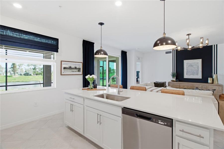 Furnished interior view inside a new home in , Lakewood Ranch (Image 7).