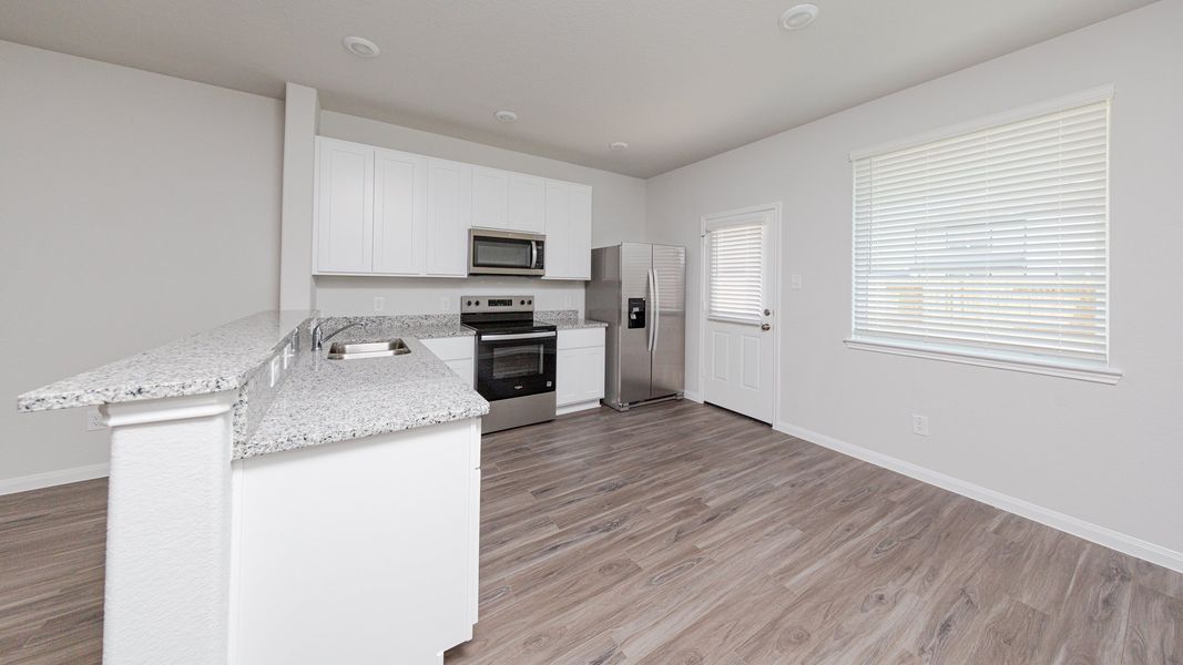Kitchen and Dining Area
