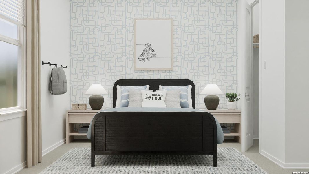 Furnished interior view inside a new home in David Estates, Portland (Image 11).