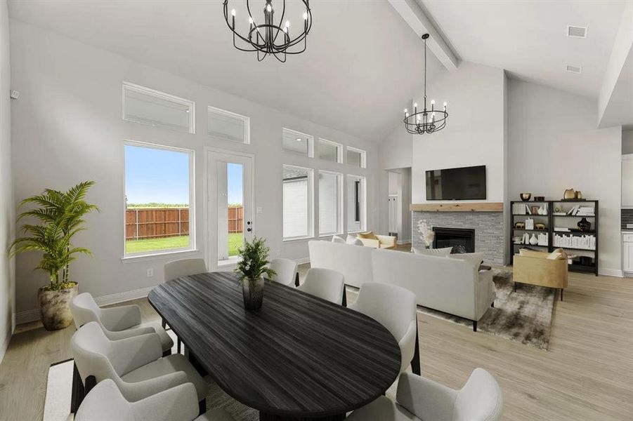 The Burkhart C Dining Room