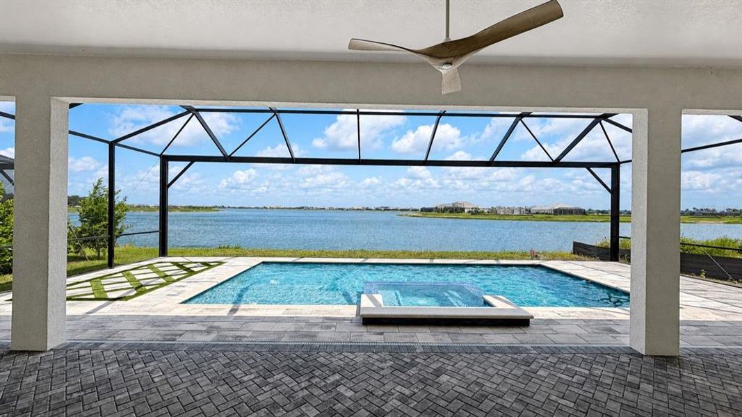 Exterior details and patio area of a home in Shellstone at Waterside, Sarasota (Image 31). Exterior details and patio area of a home in Shellstone at Waterside, Sarasota (Image 31).