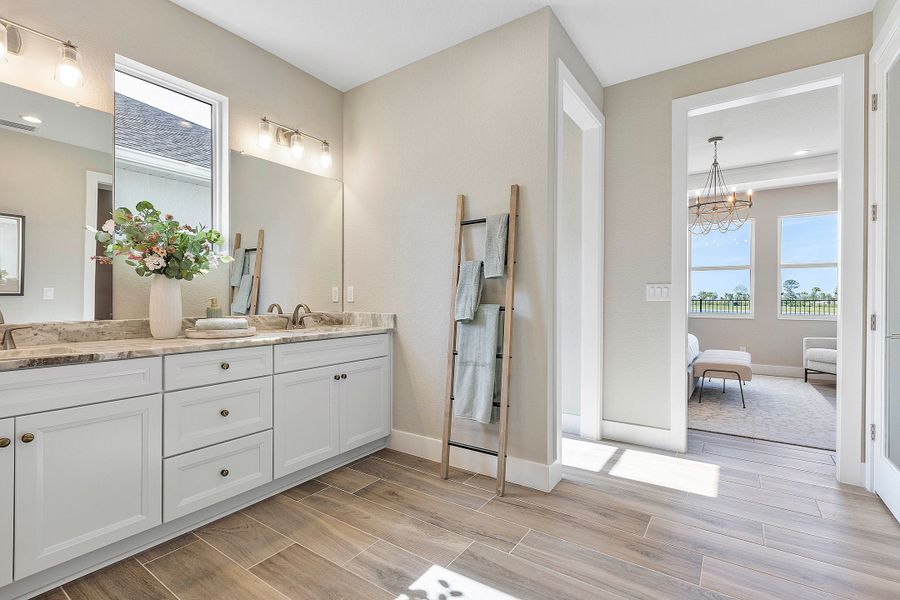 Representative furnished interior of a home built from the Charlotte by William Ryan Homes in The Sanctuary – Royal Collection, Punta Gorda (Image 41). Representative furnished interior of a home built from the Charlotte by William Ryan Homes in The Sanctuary – Royal Collection, Punta Gorda (Image 41).